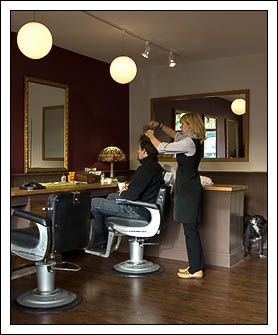 Gent's haircuts at the Quay Barber